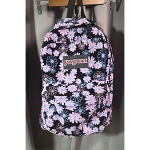 Jansport | Bags | Nwt Jansport Backpack Peace Sign Discontinued Pattern  Early 200 Back To School | Poshmark